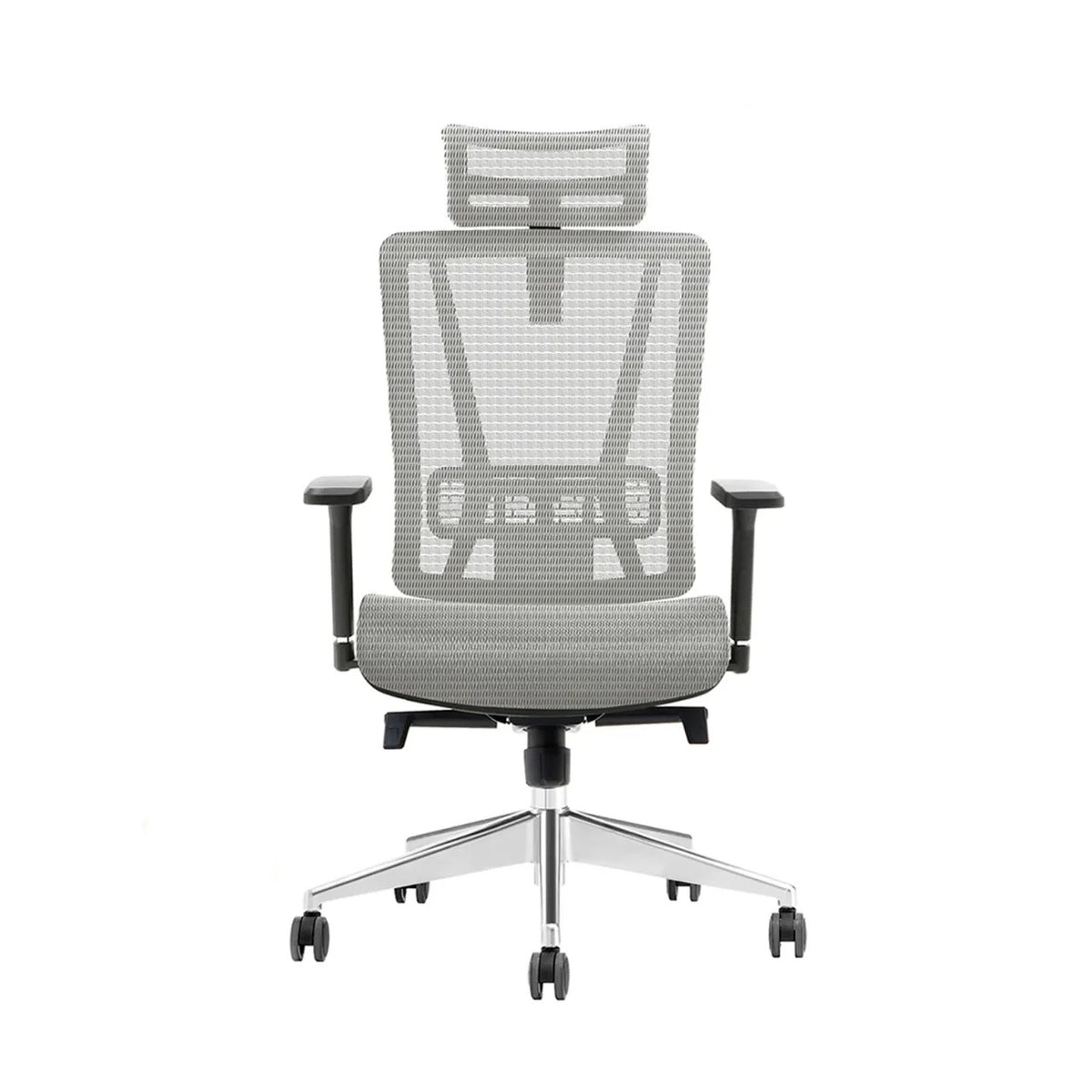 Silla de Oficina Presidente Ergonómica Nefi Gris möbelArt