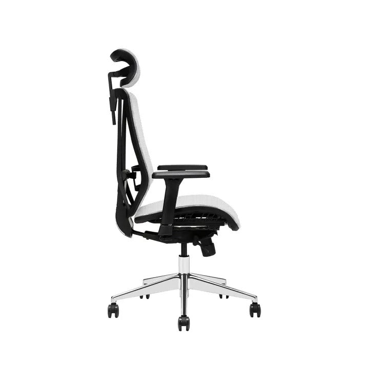 Silla de Oficina Presidente Ergonómica Nefi Gris möbelArt