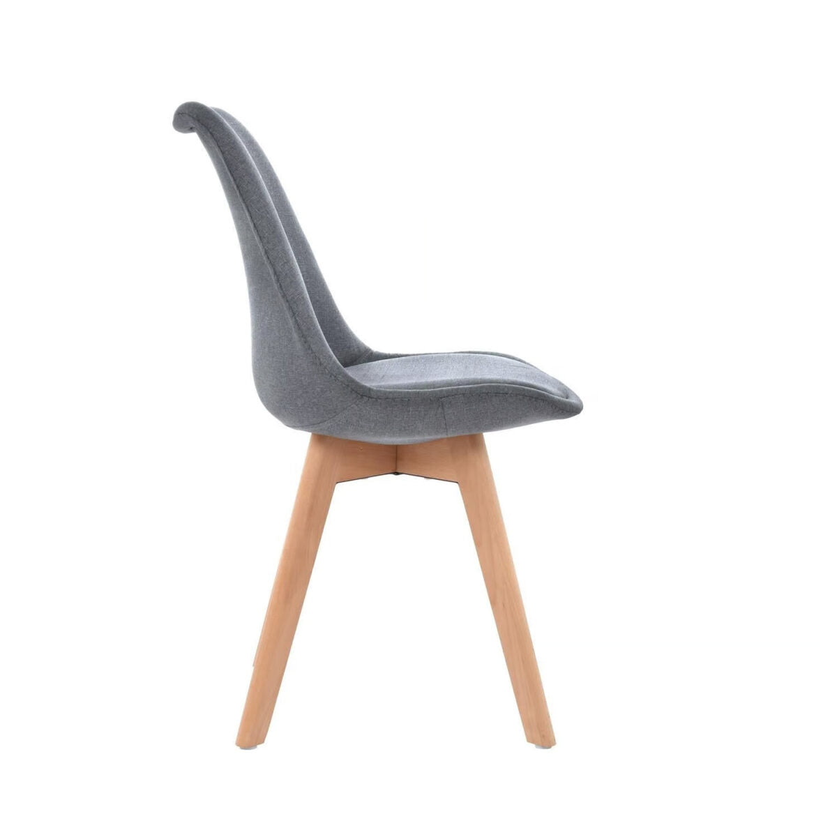 Silla de Diseño Ghost Gris Oscuro möbelArt