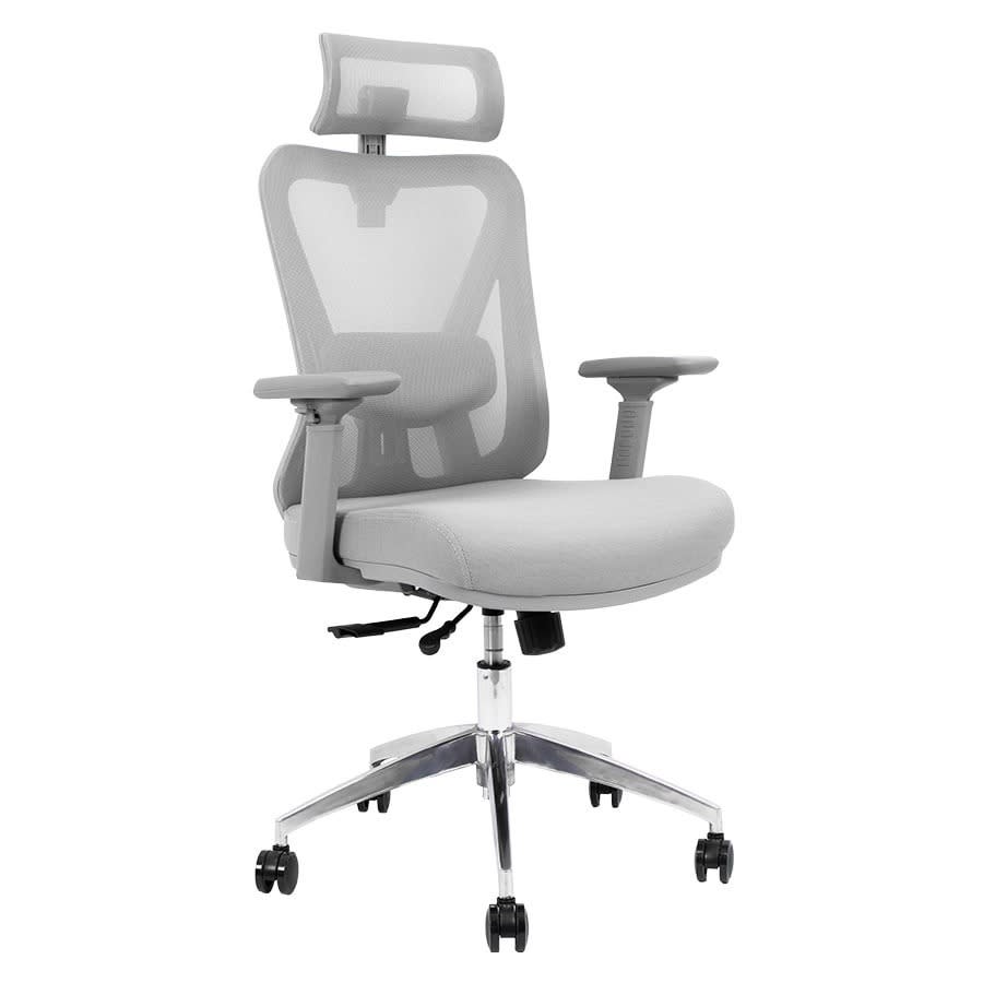 Silla de Oficina Ergonómica Presidente Dolfin Gris möbelArt