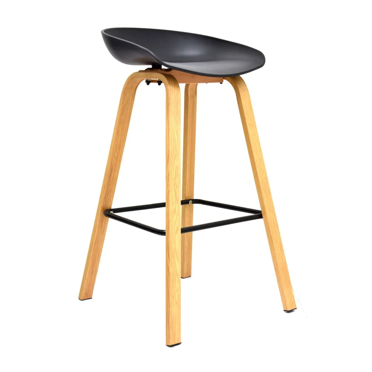 Silla Bar Misuri Negro möbelArt