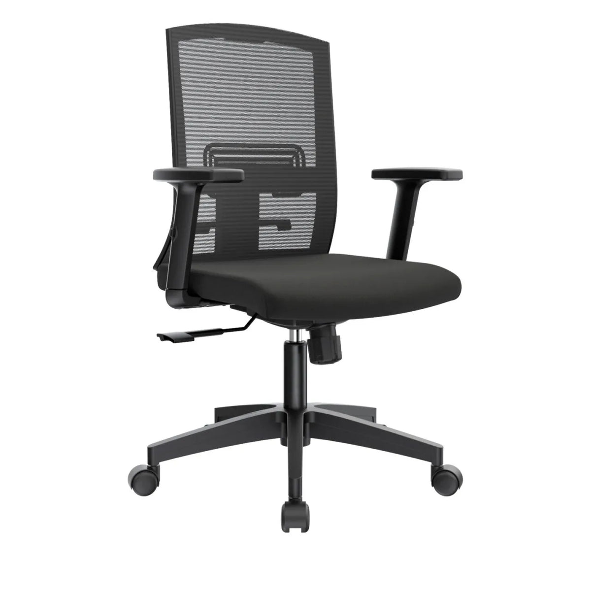 Silla de Oficina Gerente Monk Negro möbelArt
