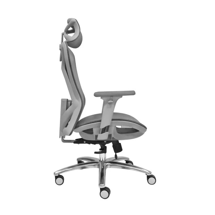 Silla de Oficina Ergonómica Presidente Levi Plus II Gris möbelArt
