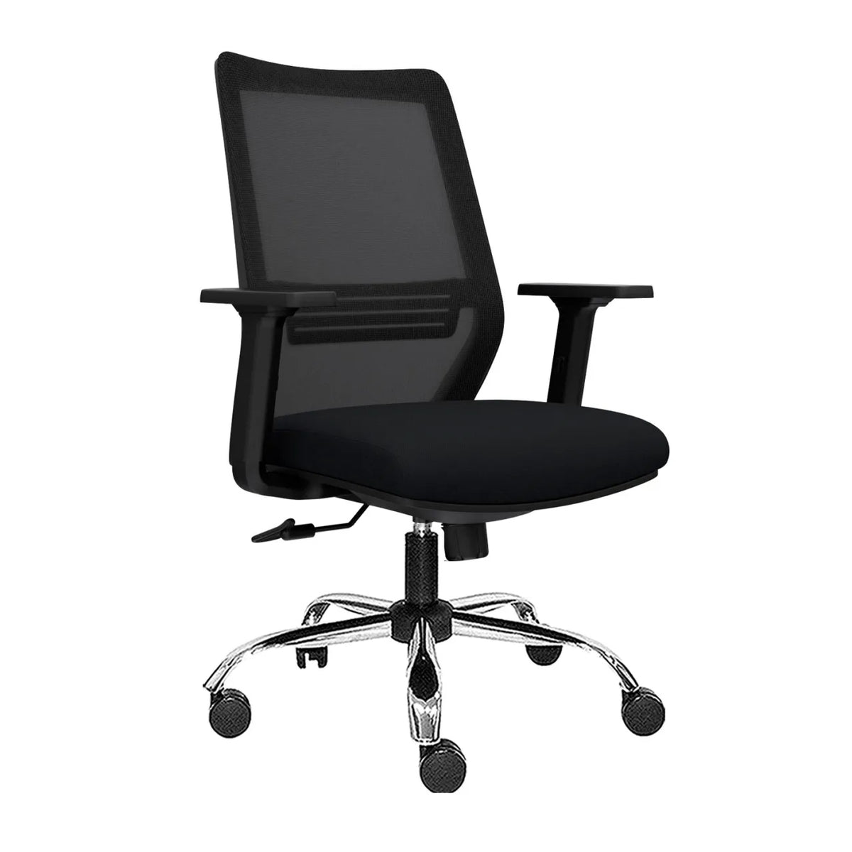 Silla de Oficina Gerente Musk Negro möbelArt