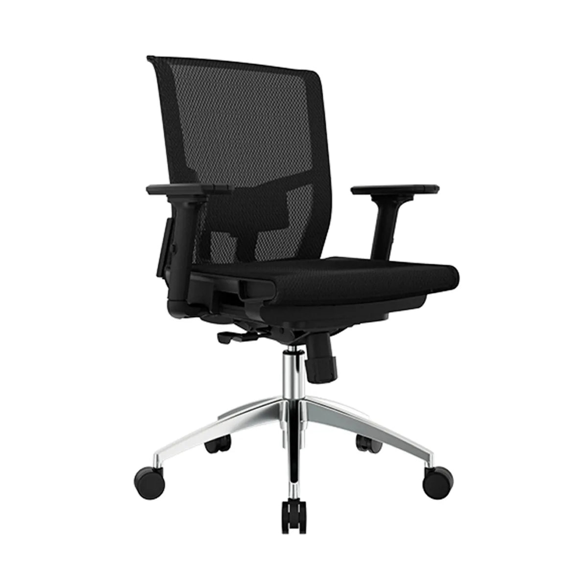 Silla de Oficina Gerente Delphi 2 Negro möbelArt
