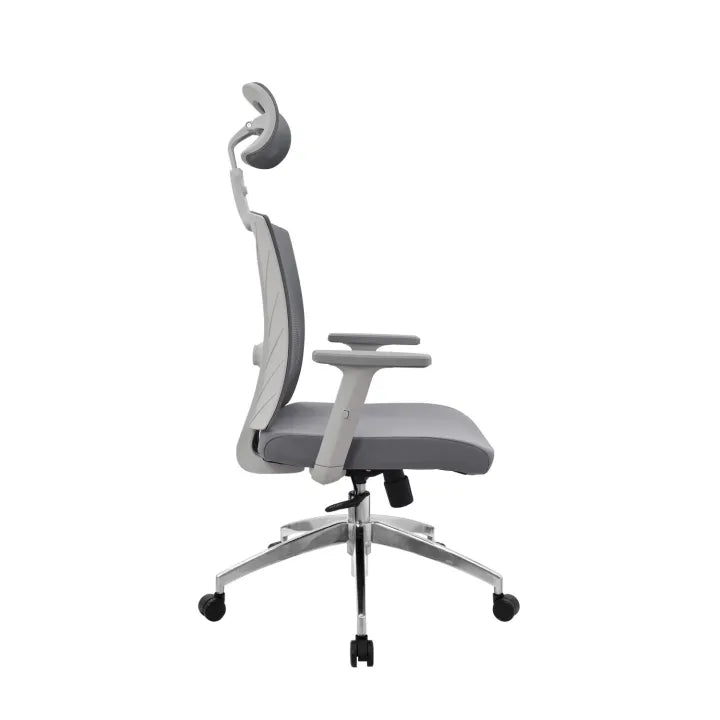 Silla de Oficina Presidente Niza Gris möbelArt