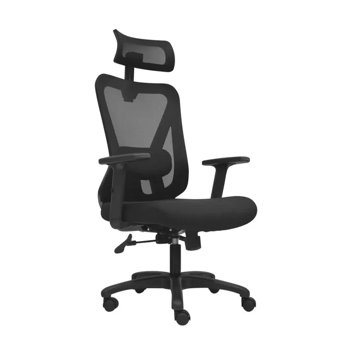 Silla de Oficina Ergonómica Presidente Dolfin Negra möbelArt