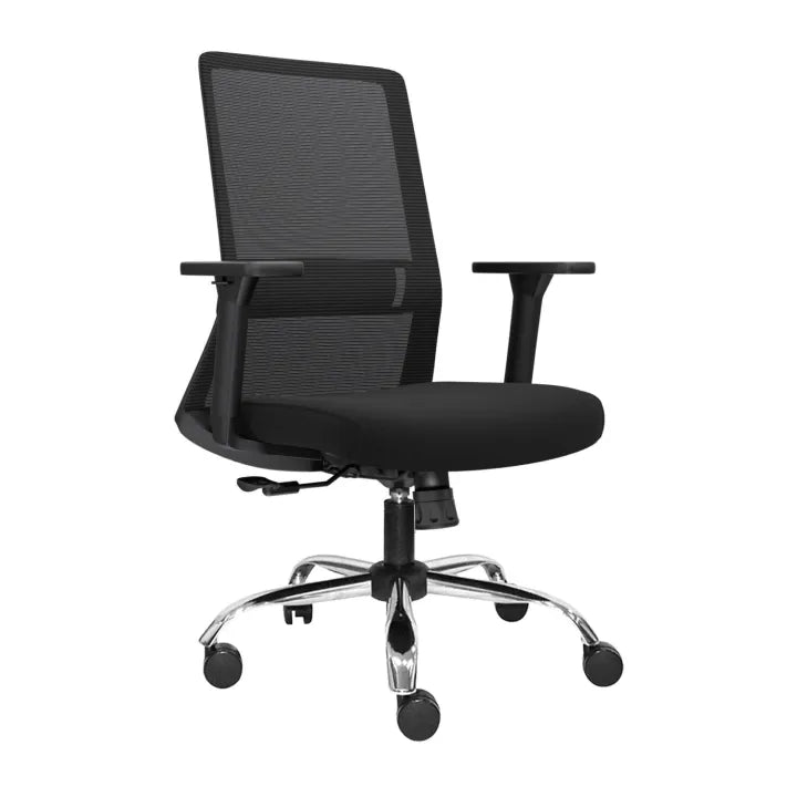 Silla de Oficina Ergonómica Gerente Twist Negra möbelArt
