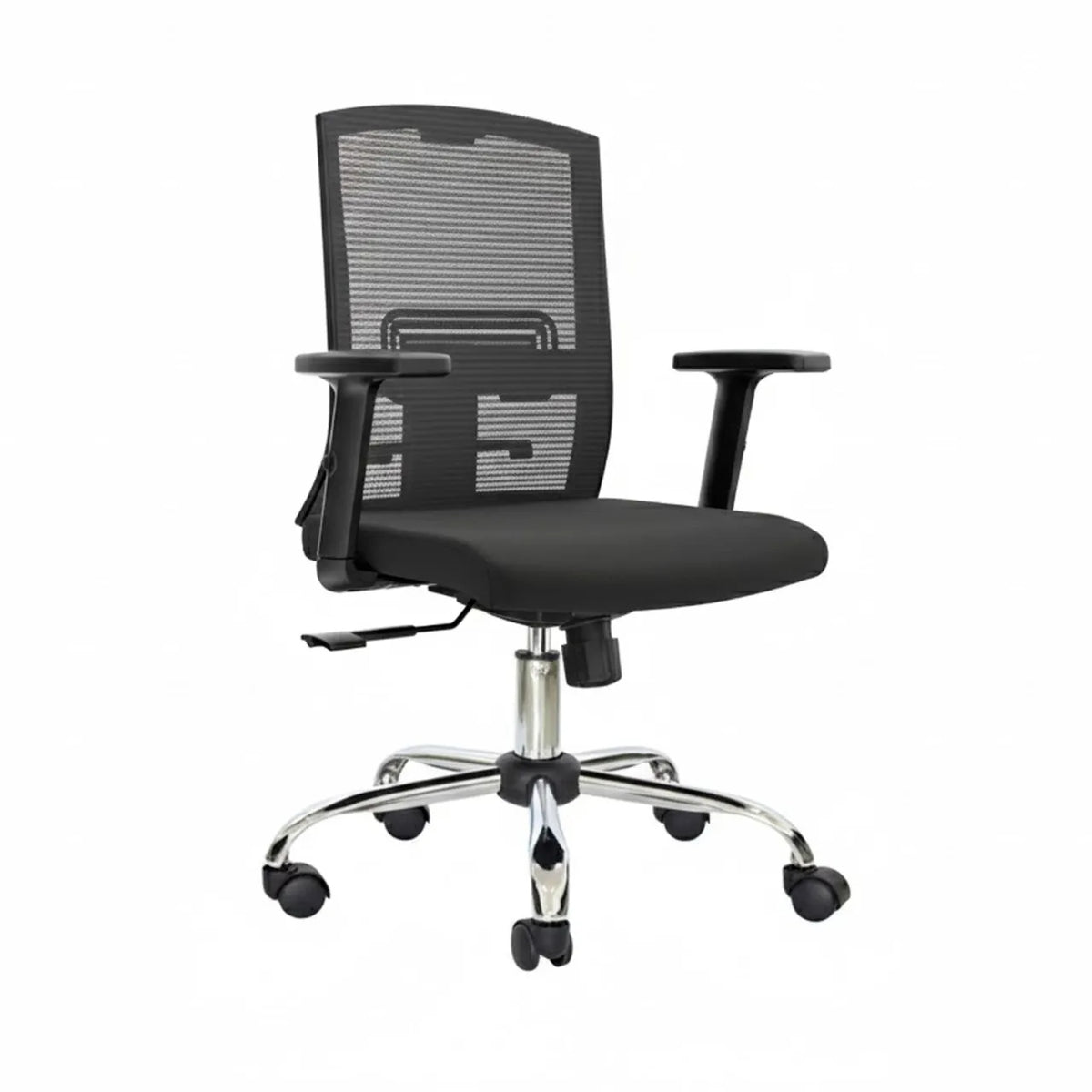 Silla de Oficina Gerente Monk Negro möbelArt